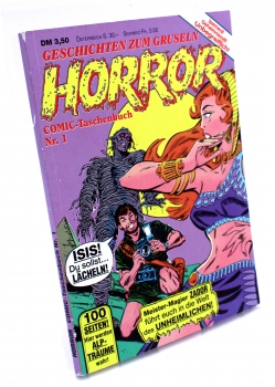 Horror Geschichten zum Gruseln Comic Taschenbuch Nr. 1: Meister-Magier Zador führt euch in die Welt des Unheimlichen! von Interpart